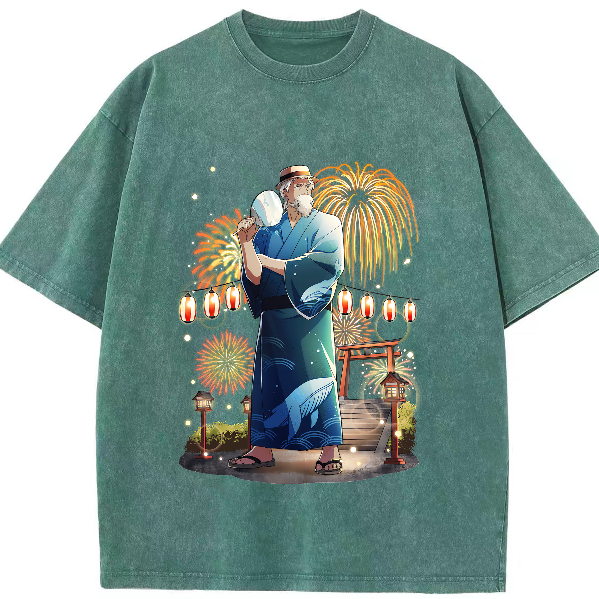 （画像用） 文豪ストレイドッグス Bungo Stray Dogs 綿100% ヴィンテージ風 半袖Tシャツ（フロントプリント）